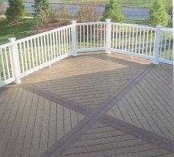 Finished deck installation in Ames, IA